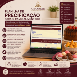 Planilha de Precificação Alimentícia