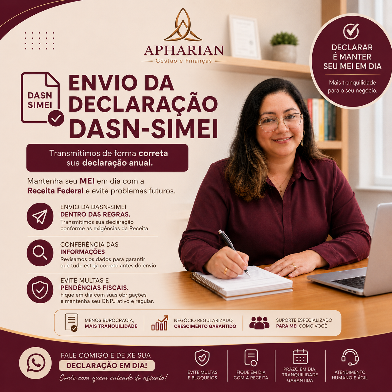 Envio de declaração DASN-SIMEI
